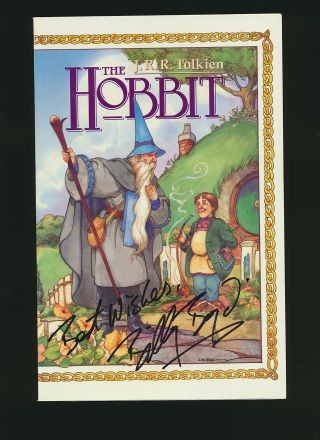 The Hobbit By J.  R.  R.  Tolkien,  Signed By Billy Boyd
