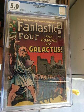 Fantastic Four 48 Cgc 5.  0 Off White - White Pages