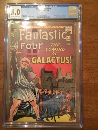 Fantastic Four 48 CGC 5.  0 Off white - White Pages 2