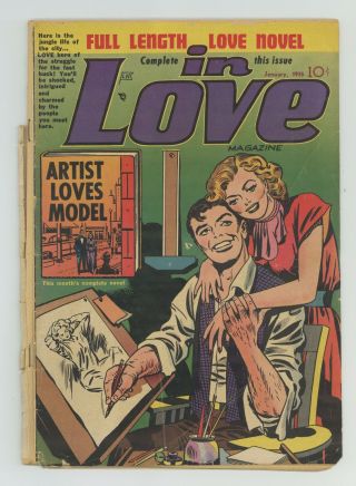 In Love (mainline/charlton) 3 1955 Pr 0.  5