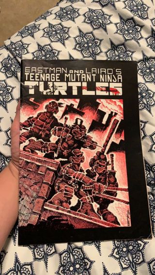 Teenage Mutant Ninja Turtles 1 Mirage 1984 1st Printing Eastman & Laird Signed