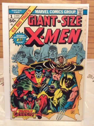 Giant - Size X - Men 1 ([july] 1975,  Marvel) Gd/vg 3.  0