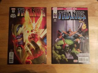 Thanos 14 Phoenix Variant & 15 1st Prt Nm Cosmic Ghost Rider 1st Fallen One
