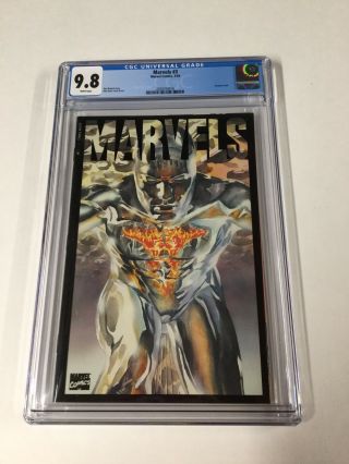 Marvels 3 Cgc 9.  8 White Pages Alec Ross Cover And Interiors Marvel Silver Surfer