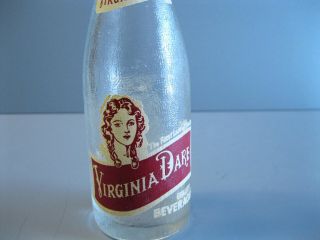 Virginia Dare 1950’s Acl Soda Bottle - St.  George Beverage Co.  Winooski Vt