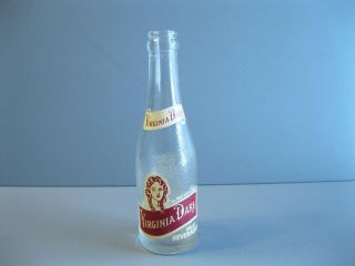 Virginia Dare 1950’s ACL Soda Bottle - St.  George Beverage Co.  Winooski VT 2