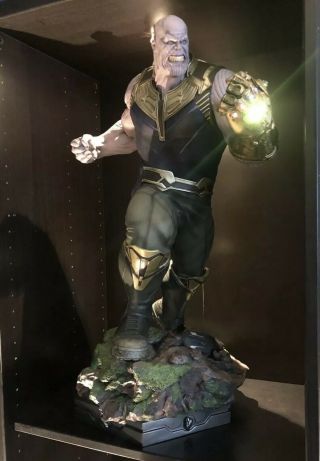 Iron Studios Thanos 1/4 Statue Infinity War Avengers Sideshow 123/850