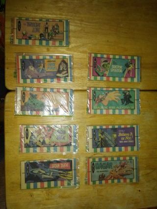 Set Of 9 Dan Curtis Giveaway Mini Comic,  2 Star Trek One Is A Number One (1)