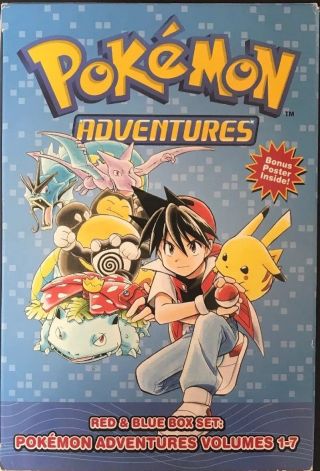 Pokemon Adventures Manga 1 - 7,  Generation One