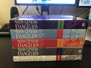Neon Genesis Evangelion Volume 1 To 14 Set Manga 3 In 1 Omnibus Viz