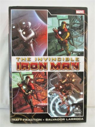 Invincible Iron Man Omnibus Vol 1 Hc Matt Fraction Marvel Comics Hardcover Oop
