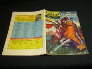 Classics Illustrated: 111 The Talisman  9/53 (hrn 112) Fine