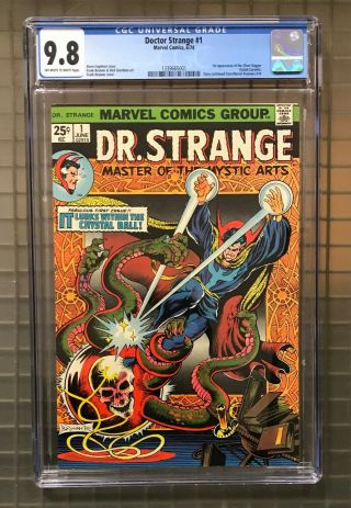 Doctor Dr.  Strange 1 Marvel Comics 1974 Cgc 9.  8 Silver Dagger 1st Appearance
