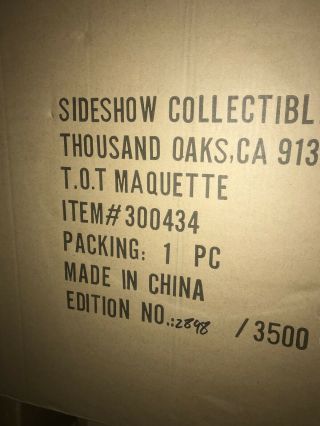 Sideshow Collectables Thanos On Throne Maquette