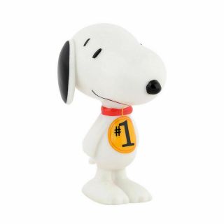 Department 56 Peanuts Snoopy By Design Number 1 Sports Fan Figurine 4037488