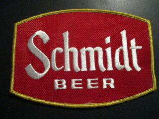 Schmidt Beer Pabst Classic Red Logo 6.  5 " Patch Sew On Craft Beer Brewing Brewery