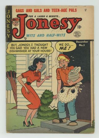 Jonesy 3 1953 Vg 4.  0