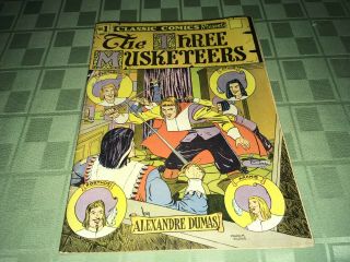 The Three Musketeers Gilberton Classic Comic Book 1 Hrn 21