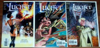 Lucifer 1,  2,  3 (nm) Now A Cool Tv Show From The Pages Of Sandman 2000 Dc