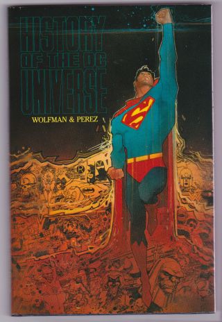 History Of The Dc Universe; Hardcover; 1988; With Pin; Nearmint,  /mint