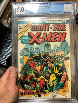 Giant Size X - Men 1 (1975) Cgc 9.  0 1st Appearance Of X - Men 2nd Full Wolverine