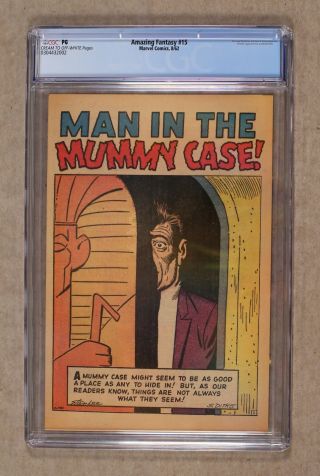 Fantasy (1962) 15 CGC PG 8th Wrap Only (Centerfold) 0304432002 2