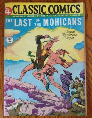 Classics Illustrated - 4 Last Of The Mohicans Hrn21