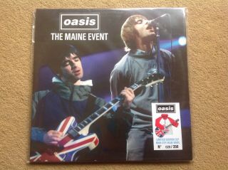 Oasis - Rare Limited Edition Numbered Double Vinyl Lp The Maine Event Ltd Record