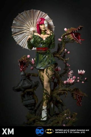 Xm Studios Poison Ivy 1/4 Scale Statue Nt Sideshow Nib Factory In Hand