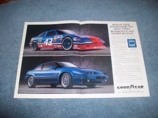 1992 Goodyear Tires Vintage 2pg Ad ".  Pontiac 