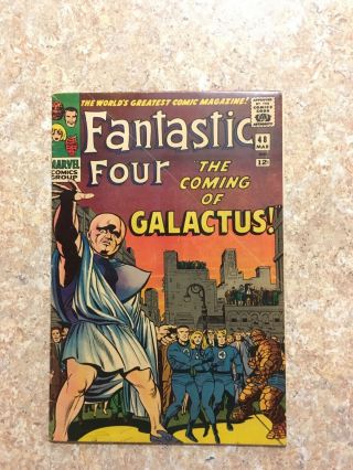 Fantastic Four 48 First Appearance Of Silver Surfer & Galactus