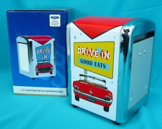 Ford Mustang Napkin Holder Ford Official Licensed Product