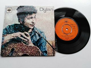 Bob Dylan Dylan Ep 1964 Folk Rock Fab Example Flip Back Sleeve No Design Credit