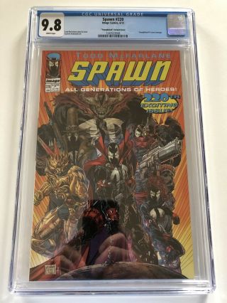 Spawn 220 Youngblood Variant Cover Cgc 9.  8