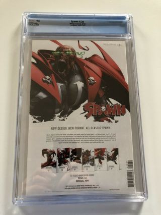 Spawn 220 Youngblood Variant Cover CGC 9.  8 7