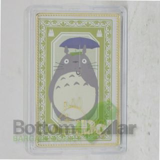 Ensky Totoro Movie Scenes My Neighbor Totoro Playing Cards W/Plastic Clear Case 3