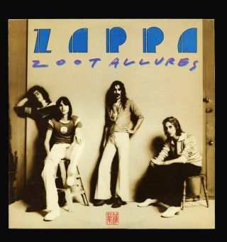 Vinyl Lp Frank Zappa - Zoot Allures / Wb Bs 2970 / 1st Pressing Vg,