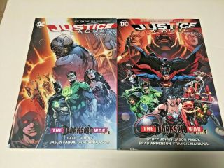 Justice League Tpb - Vol 7,  8 - Darkseid War Part 1 & 2 - Dc Comics - Very Good