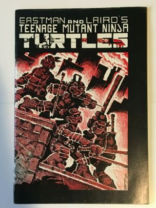 Teenage Mutant Ninja Turtles 1 Mirage 1984 First Printing Fine Eastman & Laird