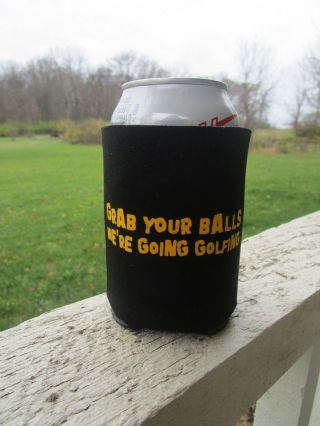 12 Funny Golf Can Holders Huggie Koozies Coozies Holiday Gift Tailgate Beer Bbq