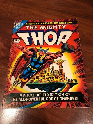 Marvel Treasury Edition The Mighty Thor Volume 1 3 1974 Jack Kirby