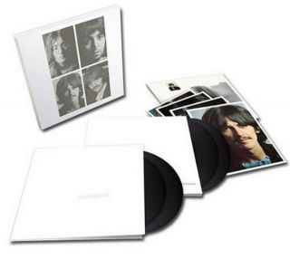 The Beatles White Album Deluxe Anniv.  Ed.  Half - Speed,  180g Vinyl 4lp Box