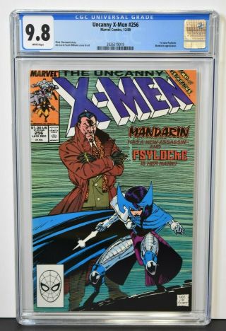 Uncanny X - Men 256 (1989) Cgc Graded 9.  8 1st Psylocke Jim Lee Cover & Art