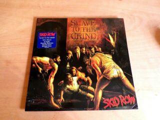 Skid Row,  Slave To The Grind,  Vinyl Lp,  Wx 423,  German 1st Press,  Sticker Nm/nm