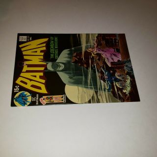 Batman 227 1970 9.  6 Near,  Neal Adams Classic Cover Dc Comics Bronze