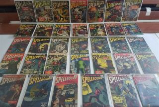 Tales To Hold You Spellbound 1 - 34 Full Run Atlas Golden Age Owner