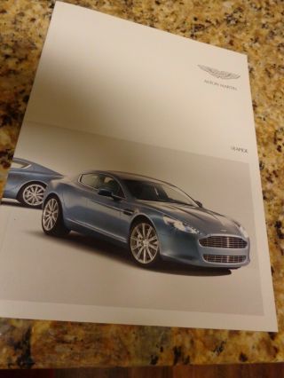 Aston Martin Rapide Brochure