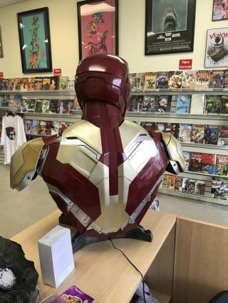 Iron Man Mark 42 Life Size Bust Sideshow Collectibles Statue Great DEAL 5
