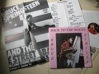 Bruce Springsteen Back To The Roots Vintage Live 4lp Set Milan 