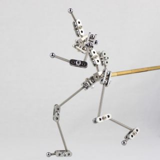 SCA - 14 14CM child DIY Stop Motion Animation Character metal Puppet Armature 4